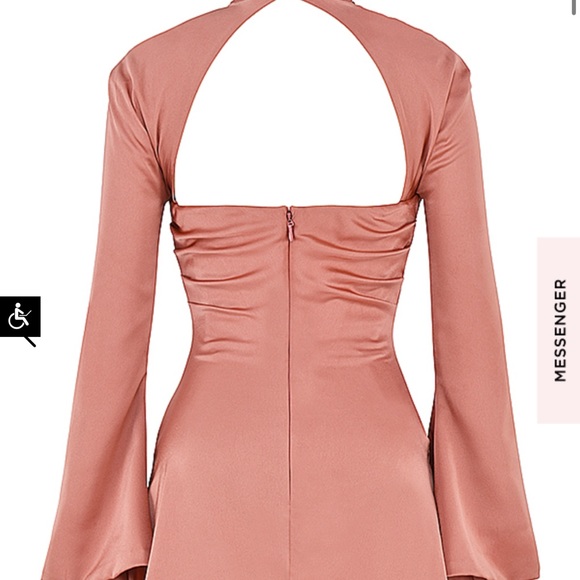 TOIRA ROSE DRAPED CORSET DRESS - Picture 5 of 5